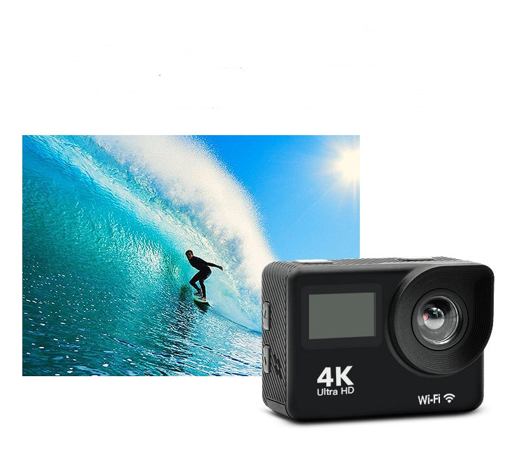 VisionCam 4K Dual-Screen WiFi Motion Camera