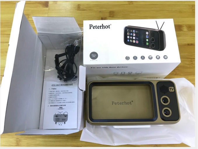 RetroWave Mini – Portable Retro TV Audio Speaker