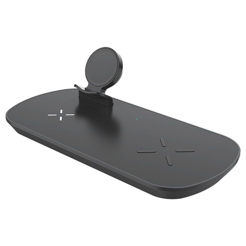 TriCharge Elite – 3-in-1 Wireless Charging Station