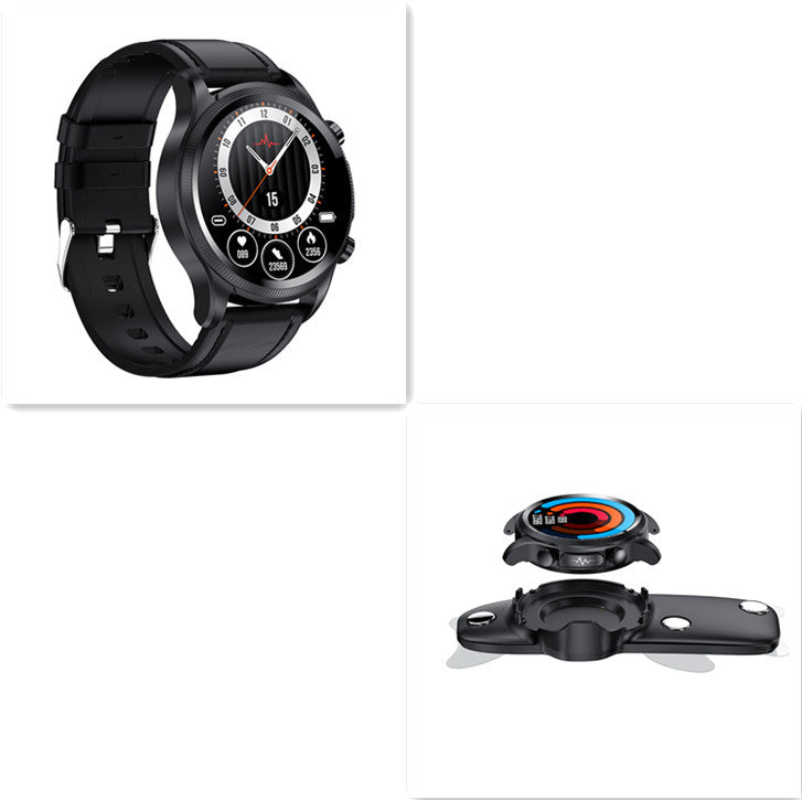 VitalSync Pro: Oxygen, ECG, Blood Pressure & Heart Rate Monitoring Smartwatch