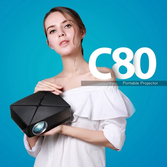 VisionPro Home Desktop Projector – Compact Entertainment for Your Home