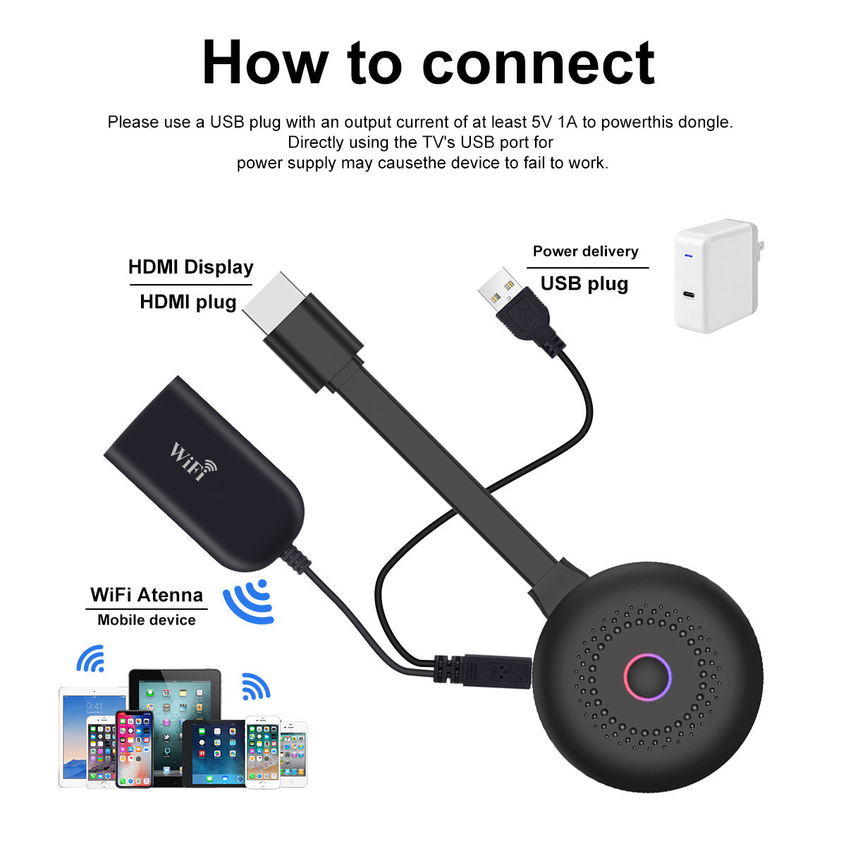 ScreenSync™ Wireless Mobile Phone Projector