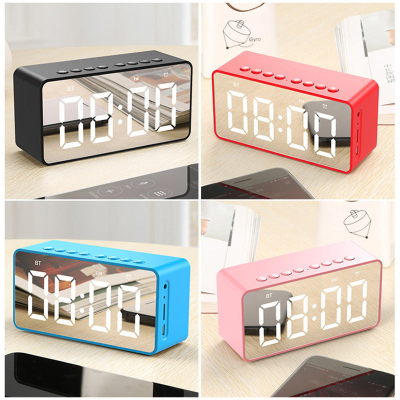 SonicWake Alarm Clock Bluetooth Speaker: Rise & Shine with Sound