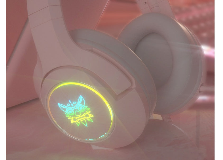 Ecstasy™ Pink ECG Gaming Earphones – Cute, Stylish, and High-Performance Sound for the Gamer Girl