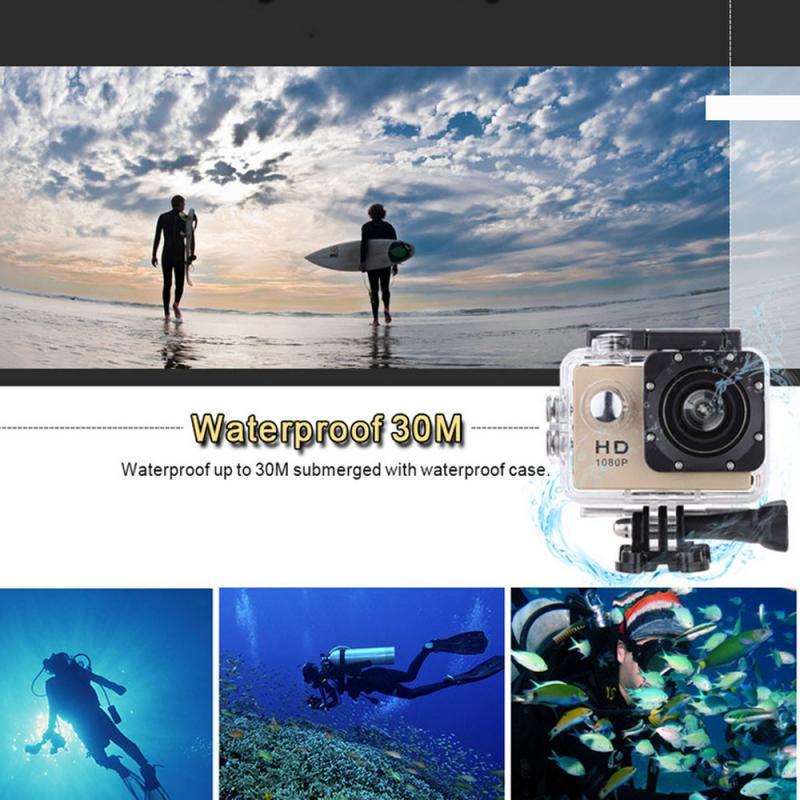 AquaVibe™ 1080P Waterproof Action Camera