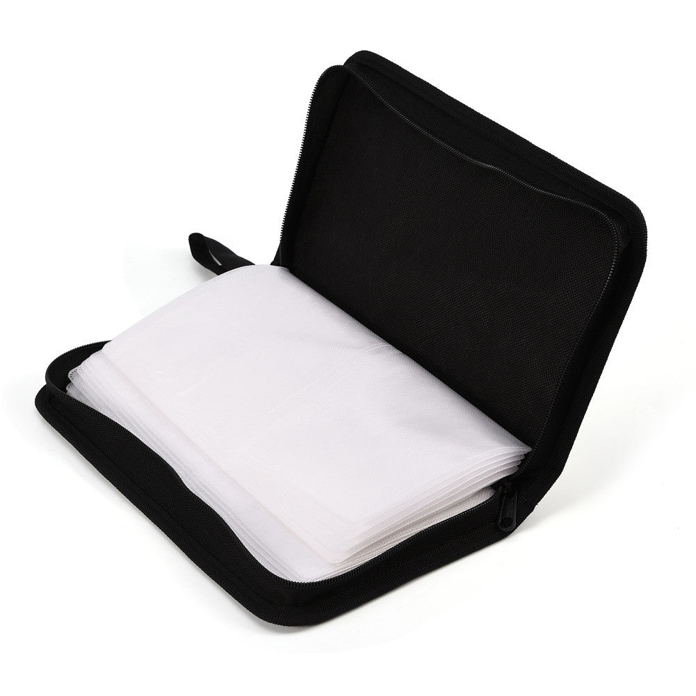 DiscVault 80-Disc PU Leather CD/DVD/VCD Storage Case