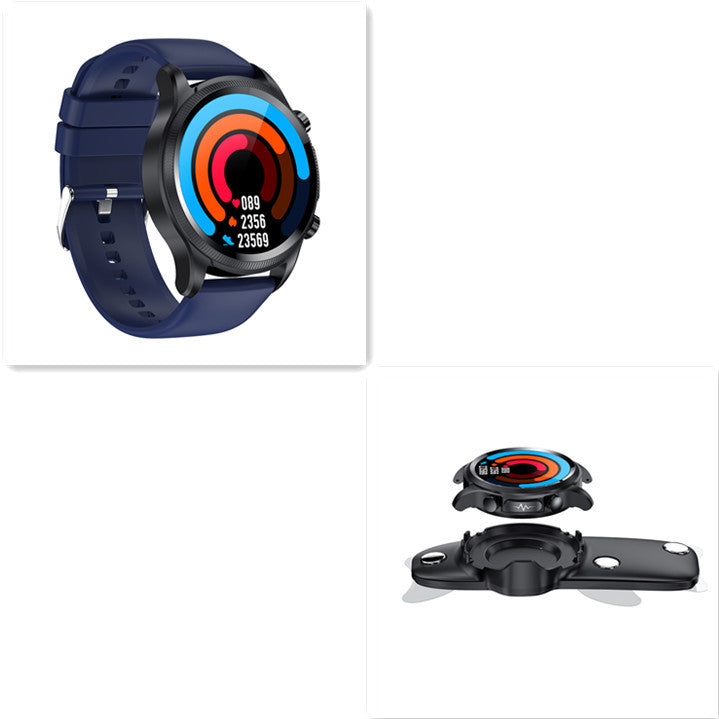 VitalSync Pro: Oxygen, ECG, Blood Pressure & Heart Rate Monitoring Smartwatch