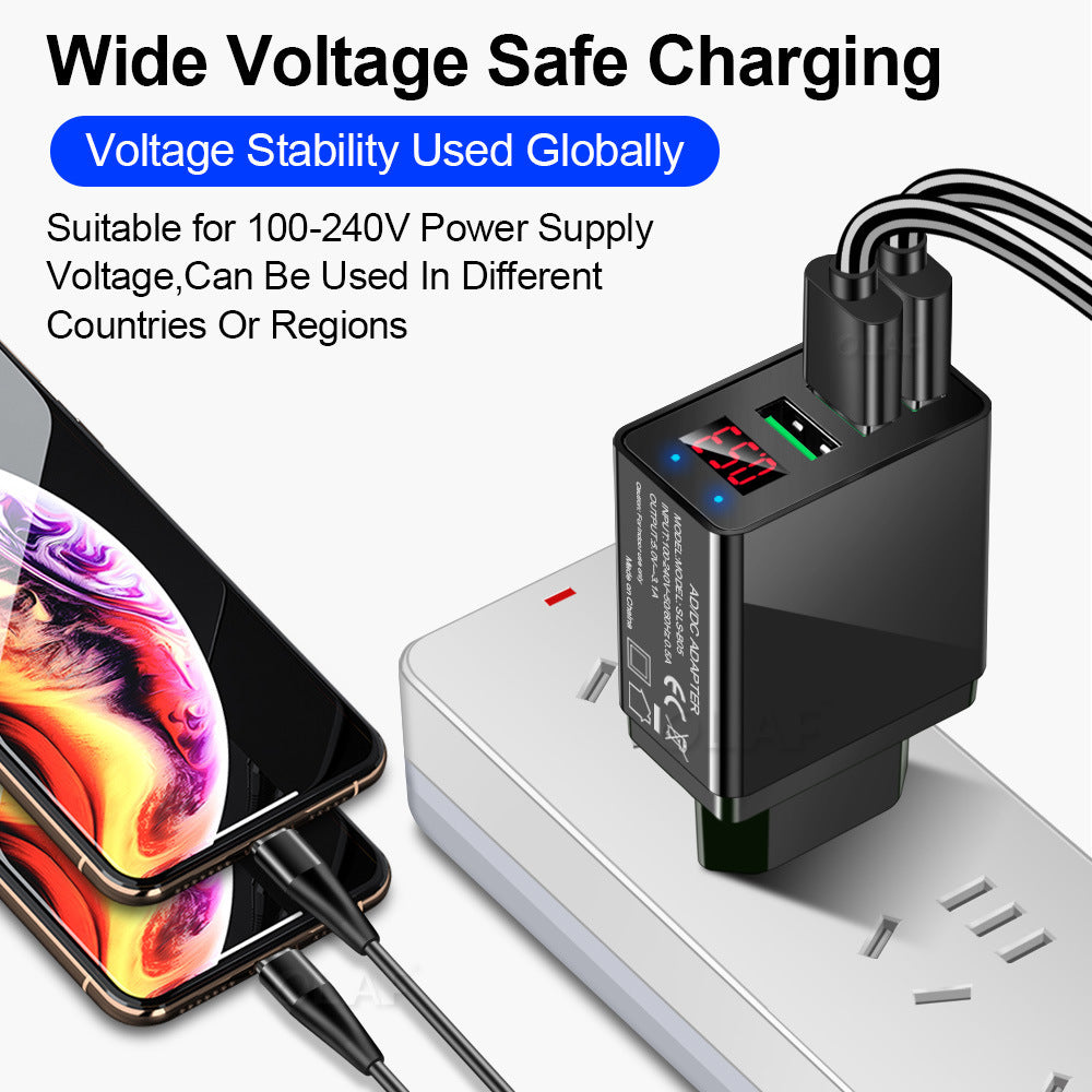 VoltVista Elite — Digital Display Mobile Charger