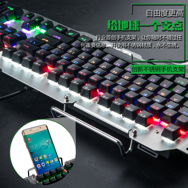 VortexPro™ - Super Cool Metal Mechanical Gaming Keyboard with RGB Lighting