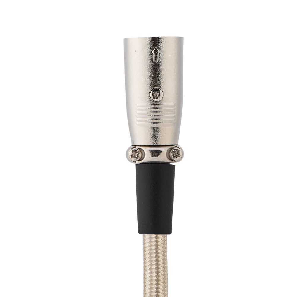 3 Pin XLR Male to XLR Female Microphone Mic Cable Audio Cord Wire 1 Meters / 3.3 Feet