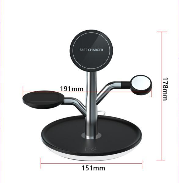 MagnaCharge Multifunctional Mobile Phone Magnetic Suction Wireless Charger Bracket