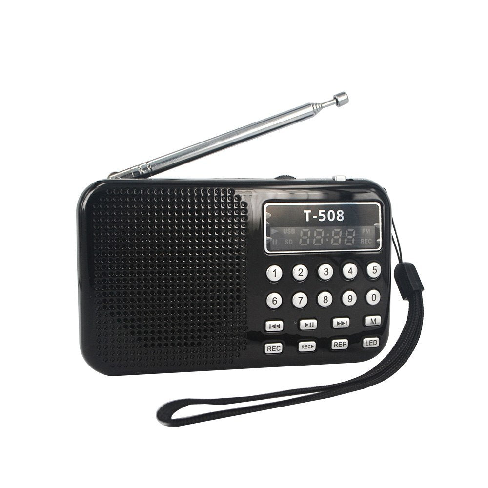 EchoBand™ Mini Dual-Band LED FM Speaker
