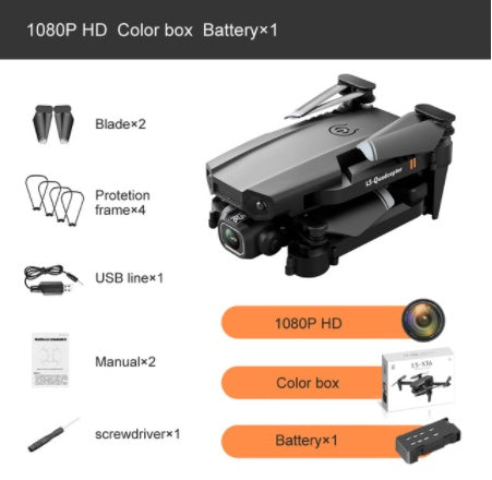 AeroVantage™ LSRC-XT6 – Dual-Lens Aerial Fixed-Height Quadcopter