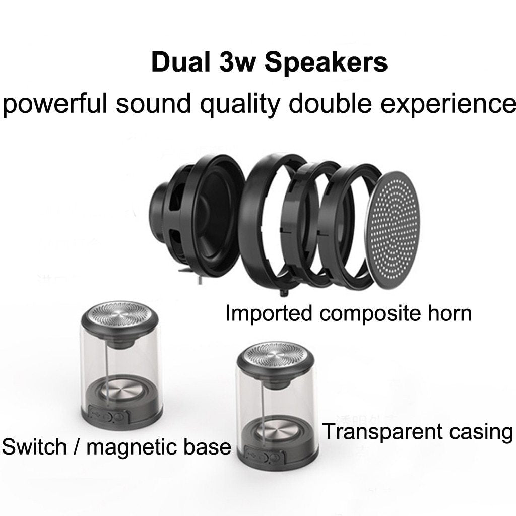 ClearSound Magnetic Bluetooth Speaker