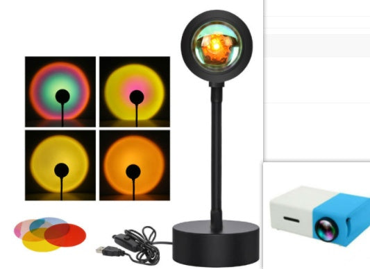 GlowHorizon™ Sunset Projection Lamp