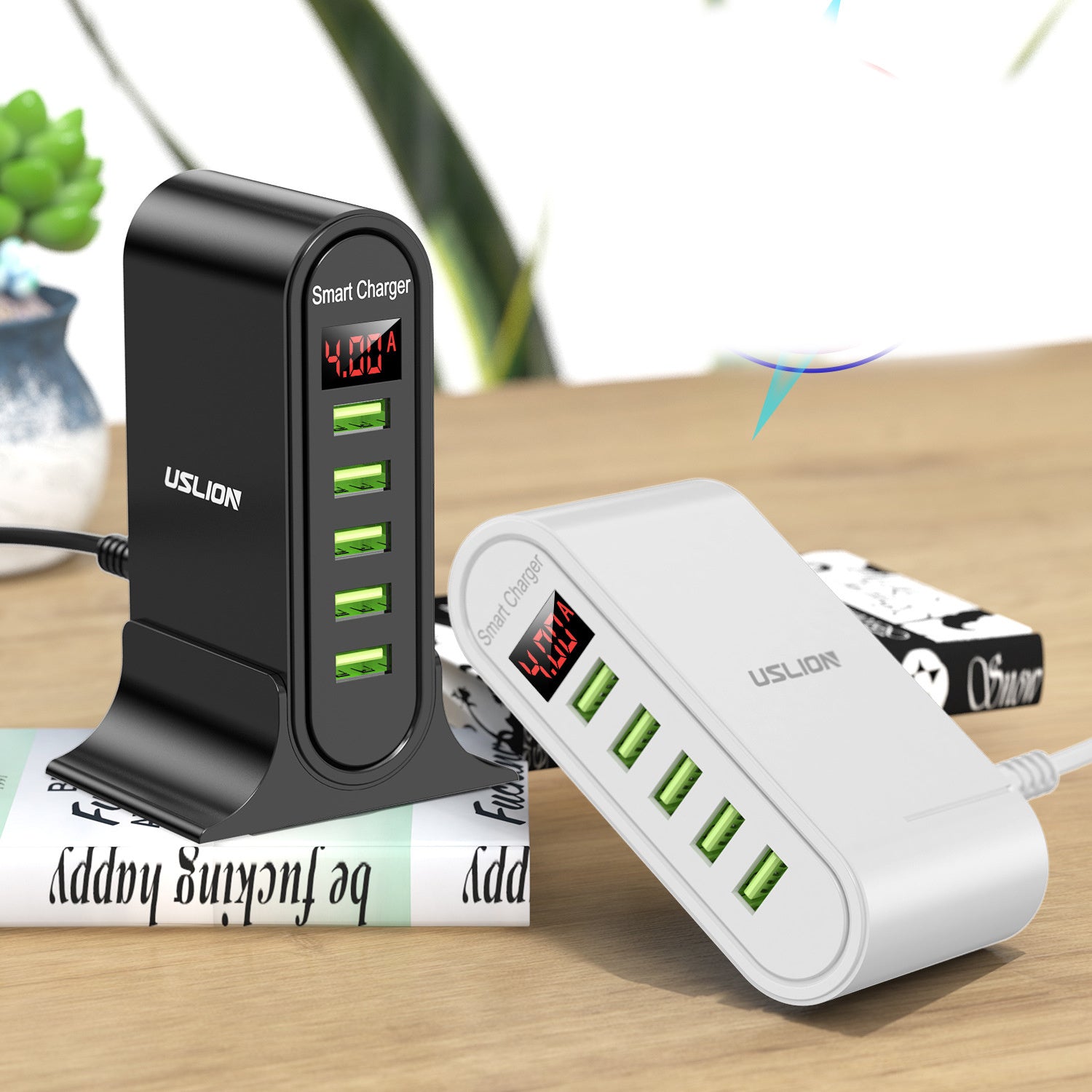 ChargeMaster Pro: Smart LED Digital Display Charger