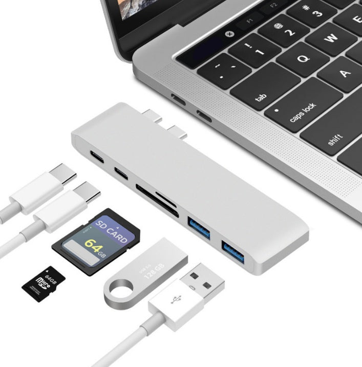 The PowerLink USB-C Hub & Card Reader Adapter