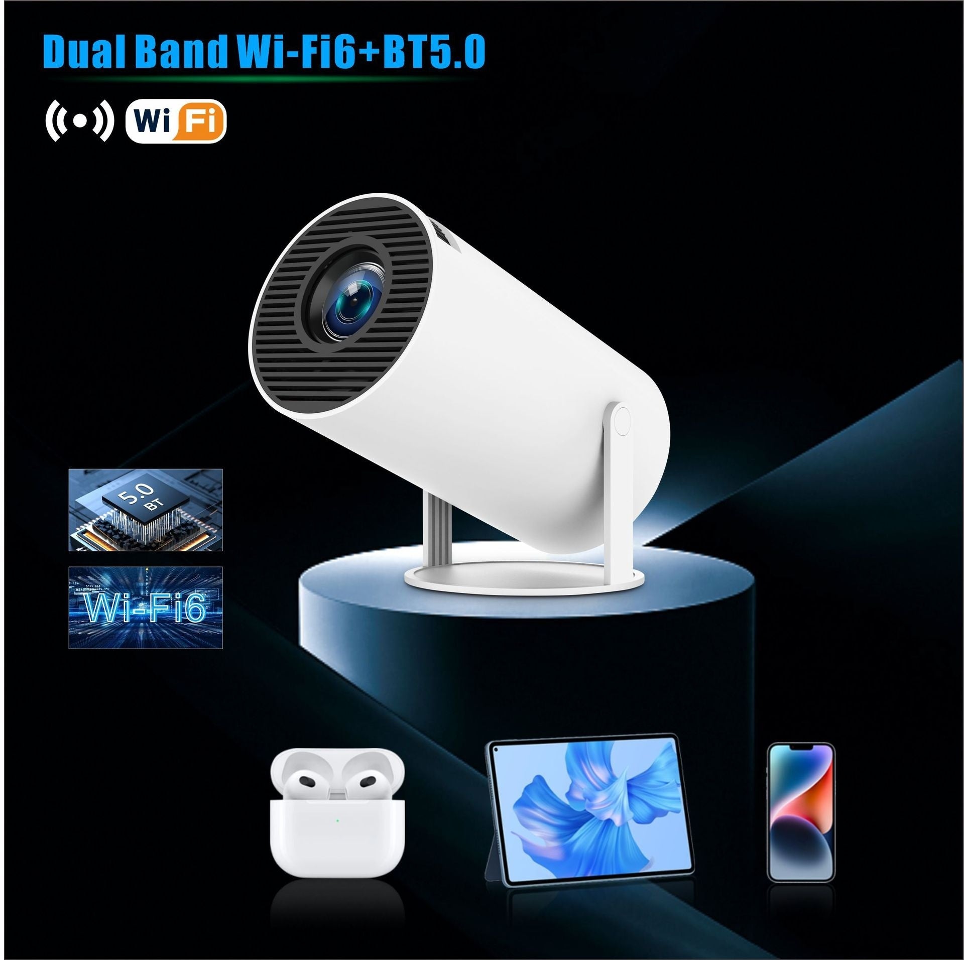 CineLite™ HY300 Pro Mini Home Theater Projector