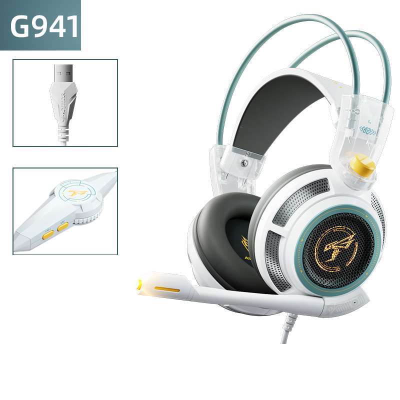 G941 Pro: Esports Game Headworn Wired Earphones for Students