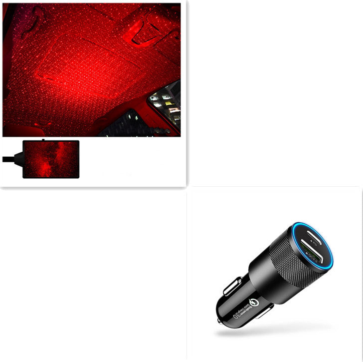 GalaxyGlow™ Star Light Projector & LED Car Interior Lights