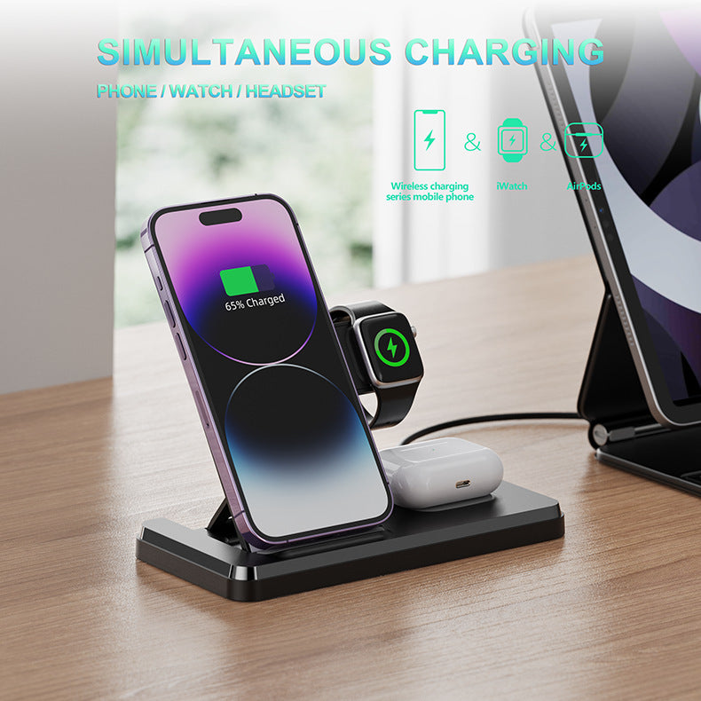 PowerFold™ 3-in-1 Wireless Charging Hub