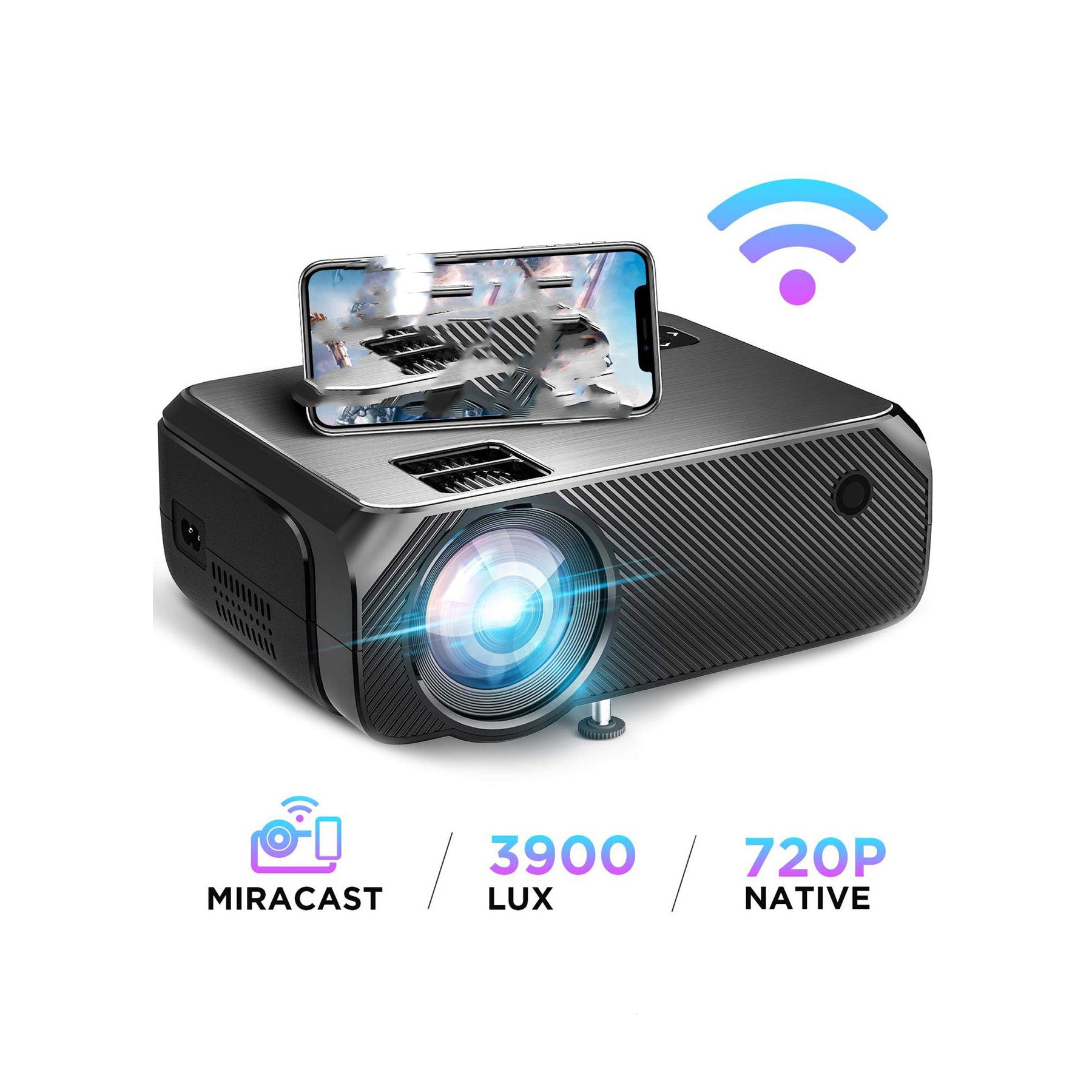 VisionBeam™: Home High-Definition Portable Same Screen Projector