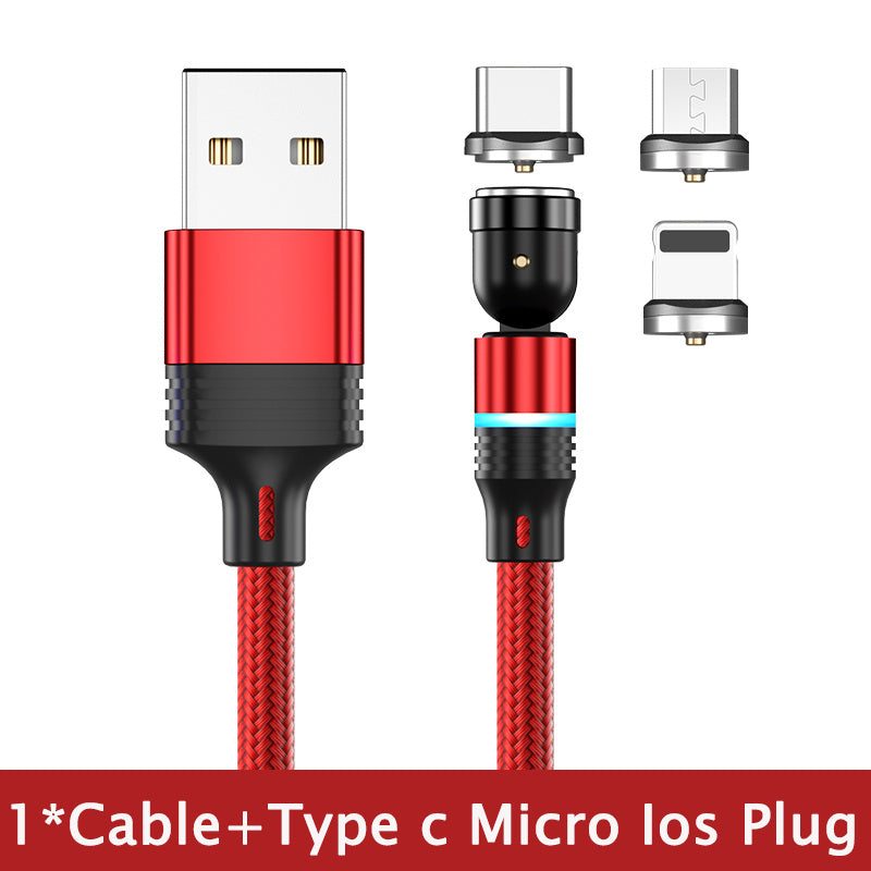 MagnoCharge™ 540° Rotating Magnetic Charging Cable