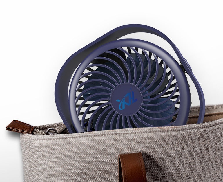 BreezeFlow USB Charging Fan – Portable & Rechargeable Personal Fan for On-the-Go Comfort