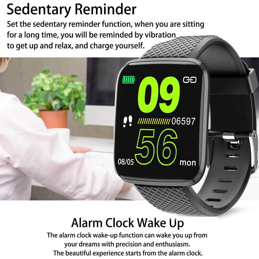 116Plus Smart Pedometer & Sleep Tracker Bracelet – Your All-in-One Fitness & Wellness Companion