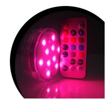 AquaGlow™ – Colorful Underwater Waterproof Highlight Lights with Remote Control