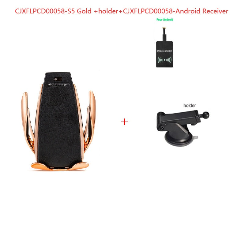 ChargeMount™ S5 Wireless Car Charging Phone Holder