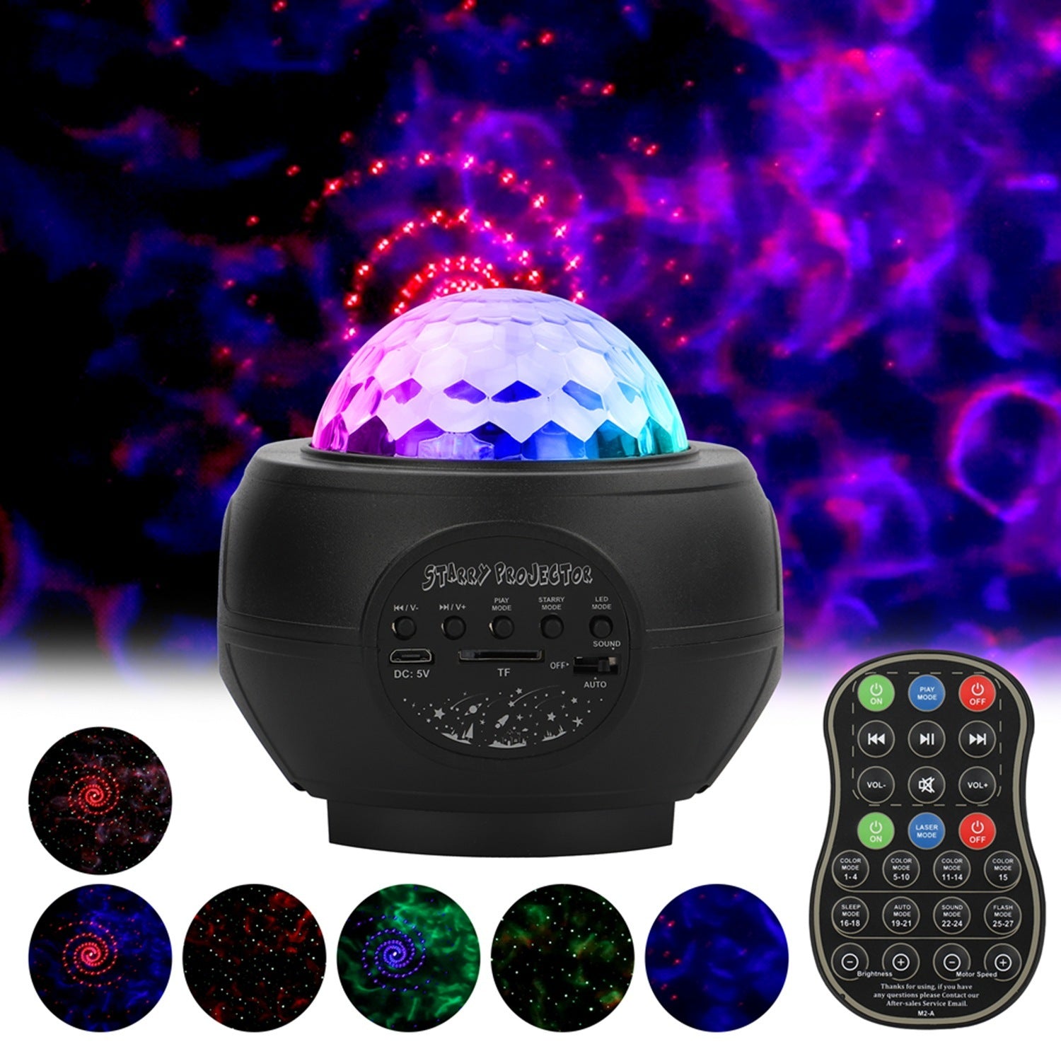 CelestialGlow Starry Sky Projection Lamp