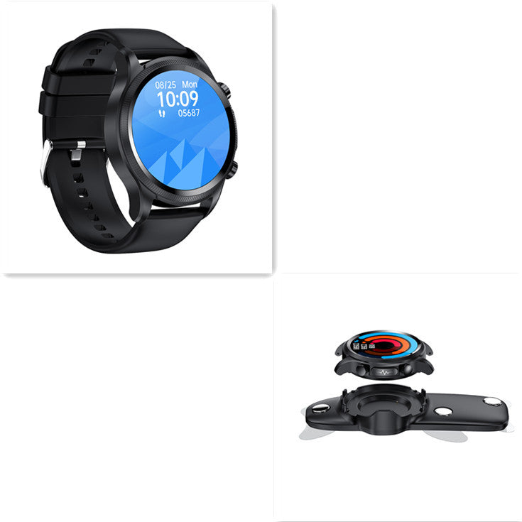 VitalSync Pro: Oxygen, ECG, Blood Pressure & Heart Rate Monitoring Smartwatch