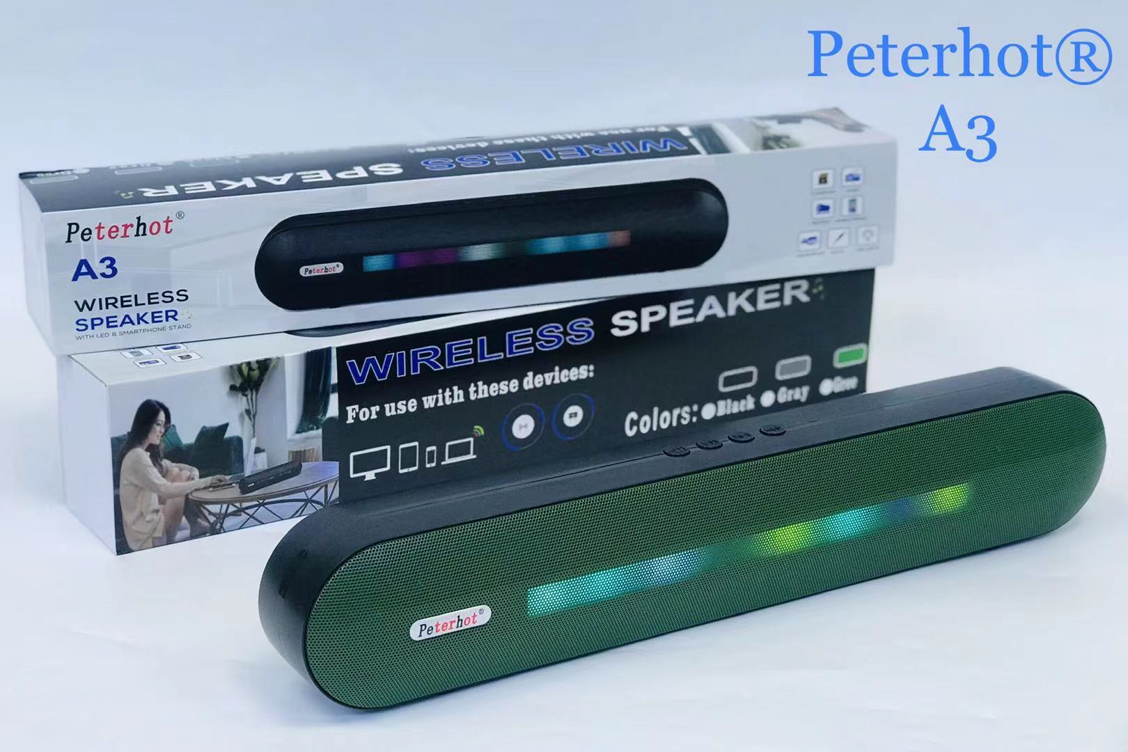 LumaWave™ Bluetooth Speaker with LED Breathing Light