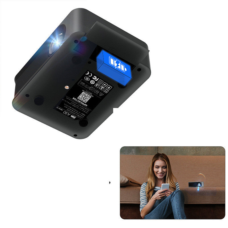 VisionBeam™ Mini Pro – Portable Wireless HD Projector for Indoor & Outdoor Use