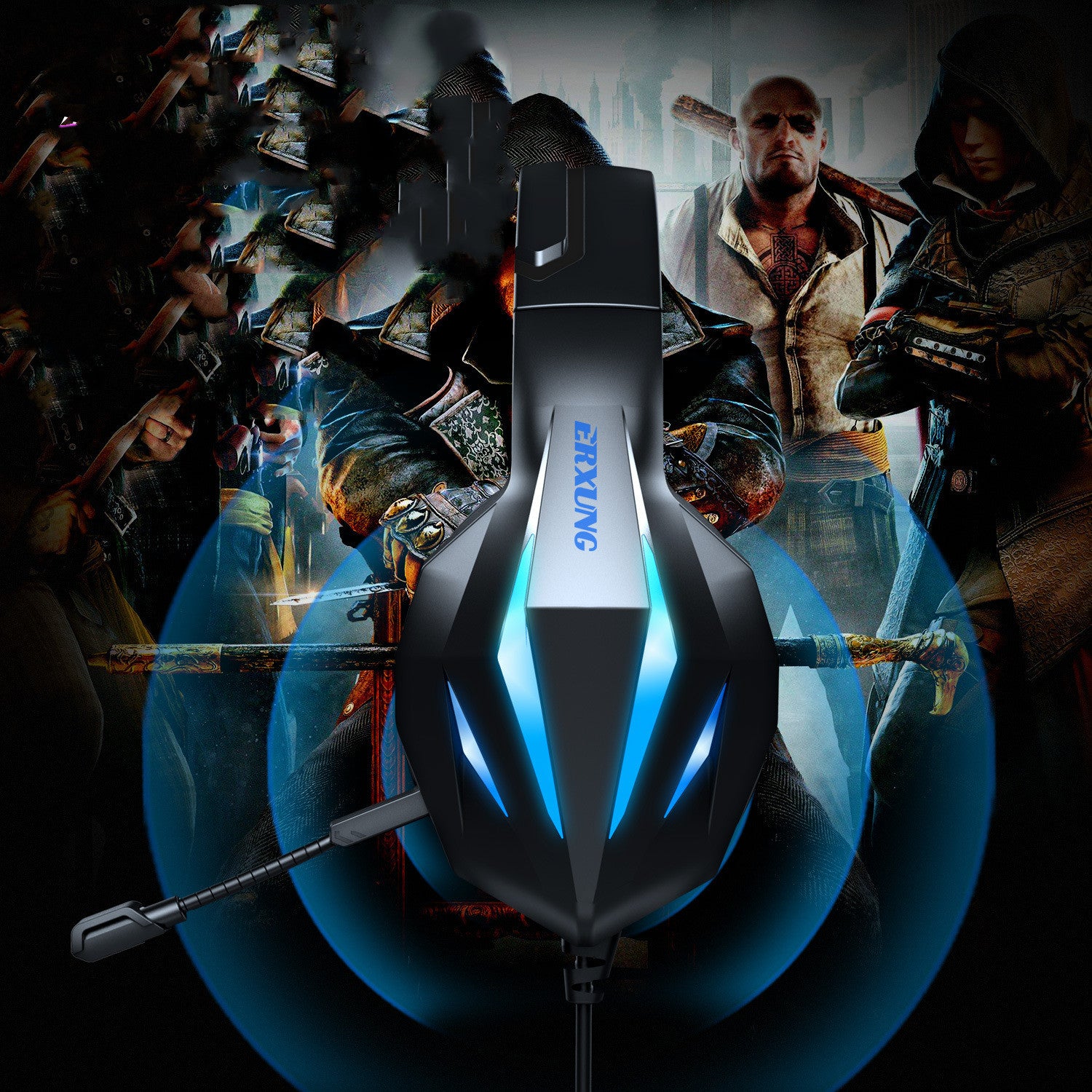 NeonStrike Luminous Gaming Headset