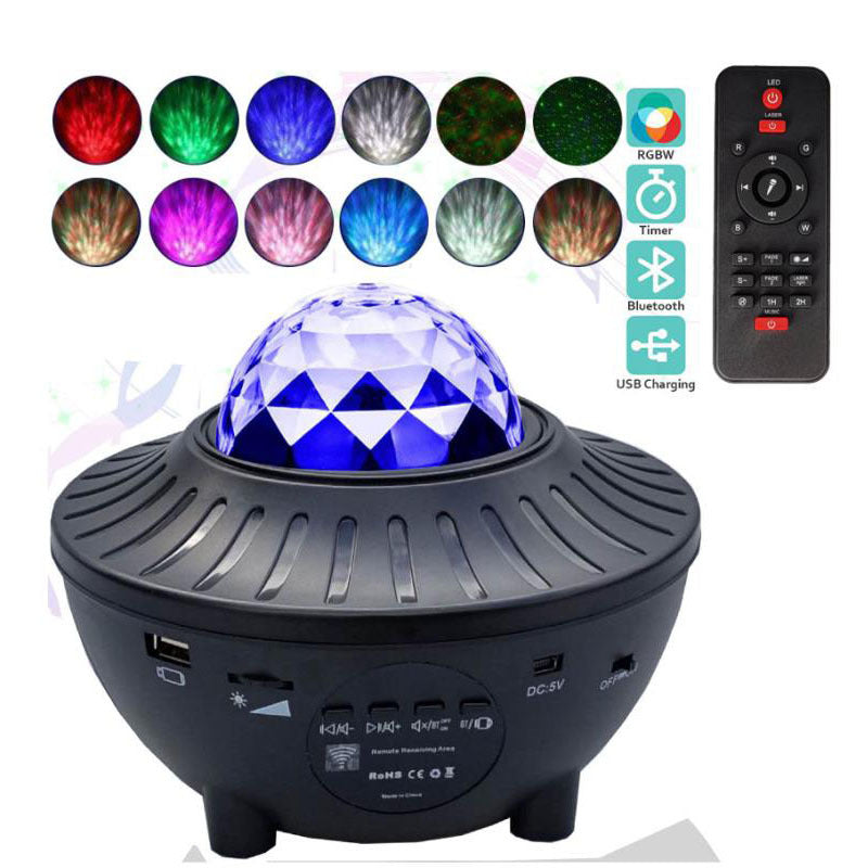 LumaBeat – LED Bluetooth Music Projector Light