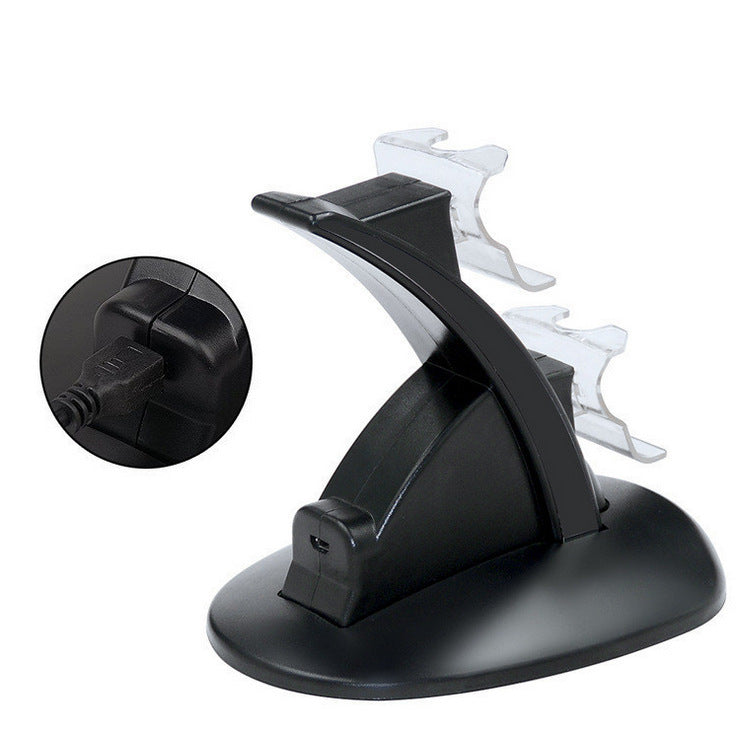 DualCharge Pro Plastic Gamepad Two-Seater Controller Charger