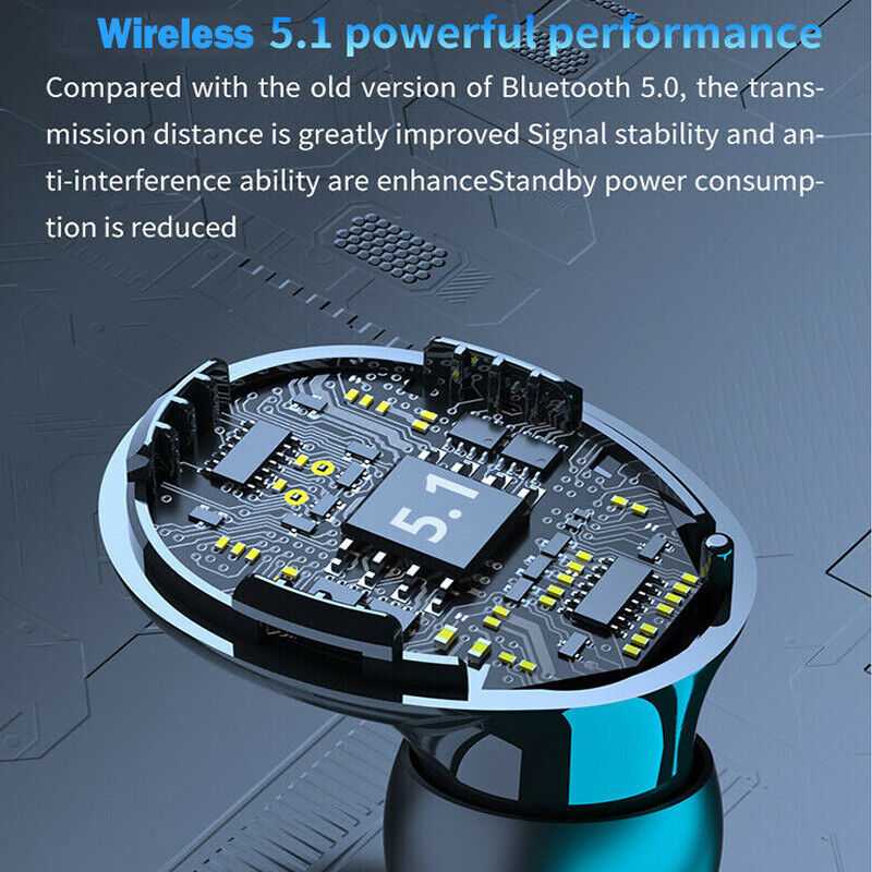 AquaPulse™ TWS Wireless Sports Earphones