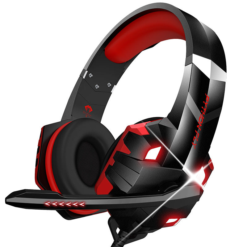 LumaStrike™ — Wired Gaming Headset with Microphone & Breathing Light