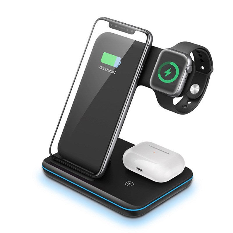 ChargeMax™ 3-in-1 Wireless Charging Station