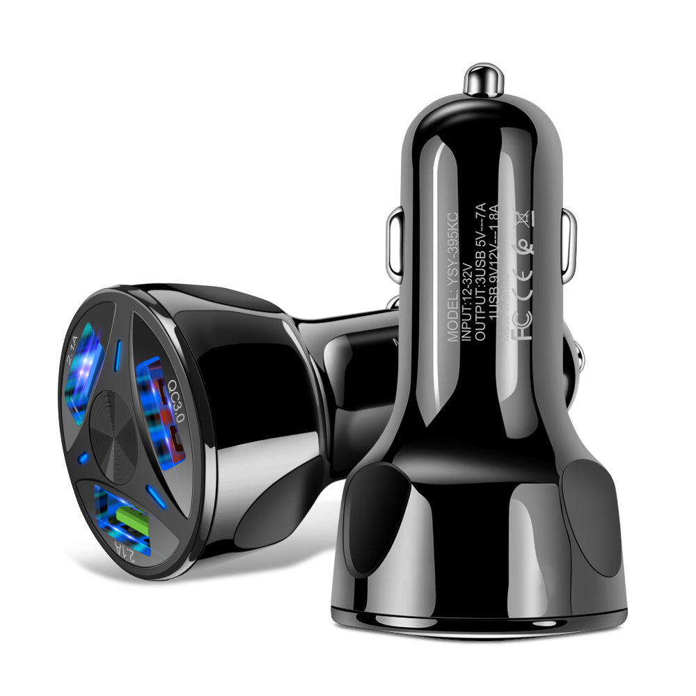 SpeedVolt™ QC3.0 USB Car Fast Charger