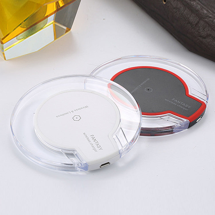 CrystalCharge Wireless Charging Dock – Sleek, Fast, and Elegant Charging Solution