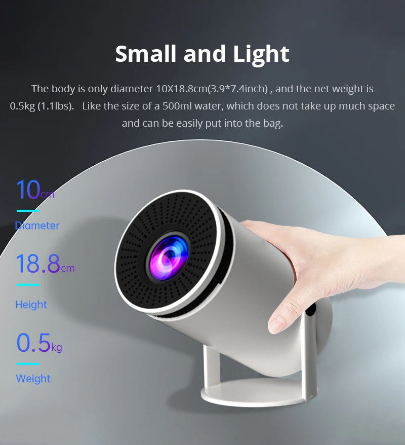AnzhuoHD Barrel Machine HY300 Smart Projector