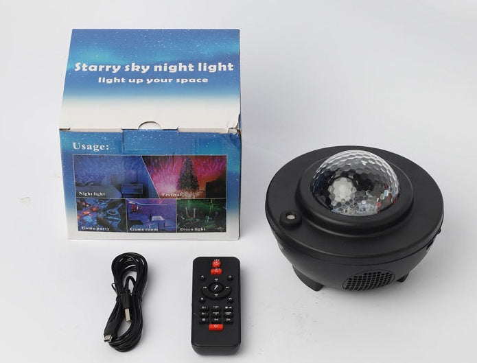 LumaBeat – LED Bluetooth Music Projector Light