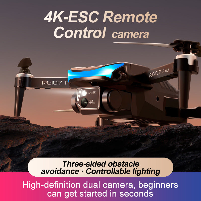 SkyVision 4K – The Intelligent Obstacle-Avoidance Drone with Dual Camera Precision