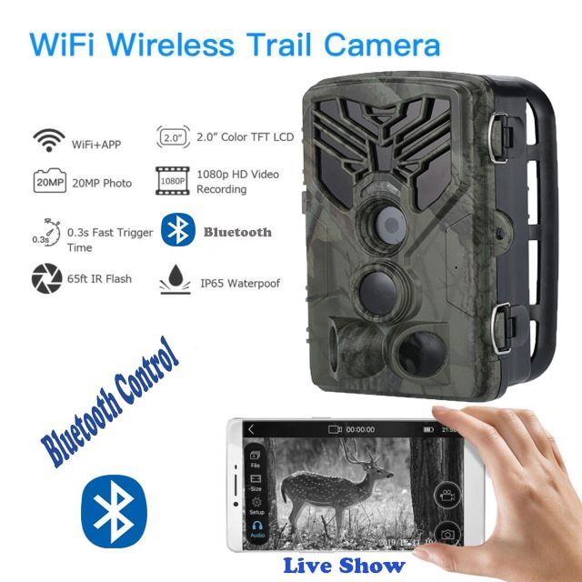 WildEye™ WiFi830 Pro | 20MP Bluetooth Hunting & Field Tracking Camera