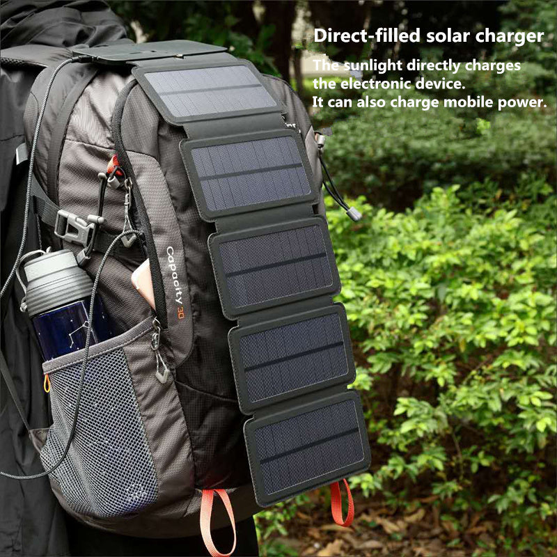 SolarPower™ Fold – Portable Outdoor Solar Panel Charger for Smartphones & Devices