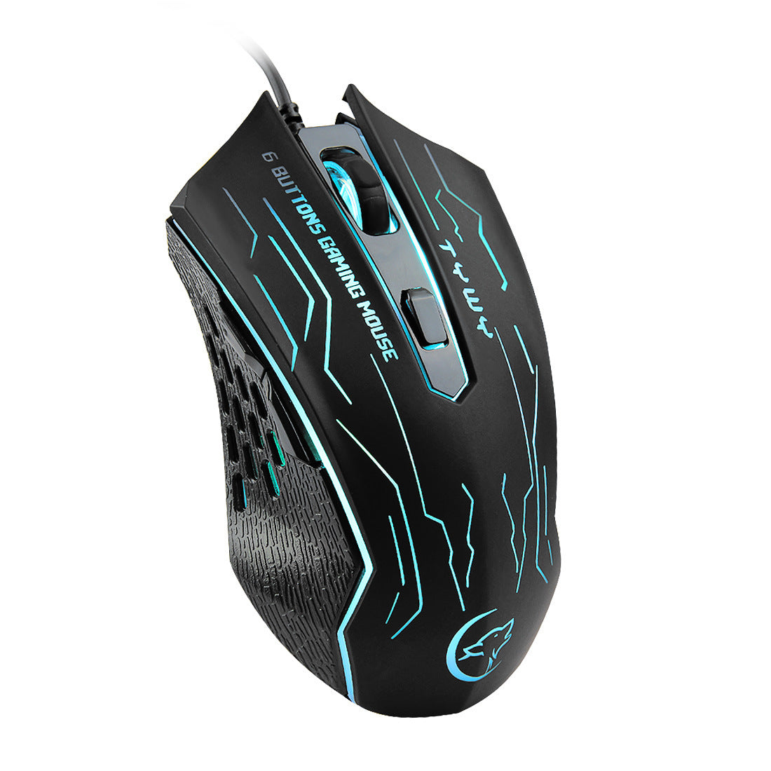 GlowMaster™ Wired Colorful Luminous Gaming Mouse – Precision, Power, and Style