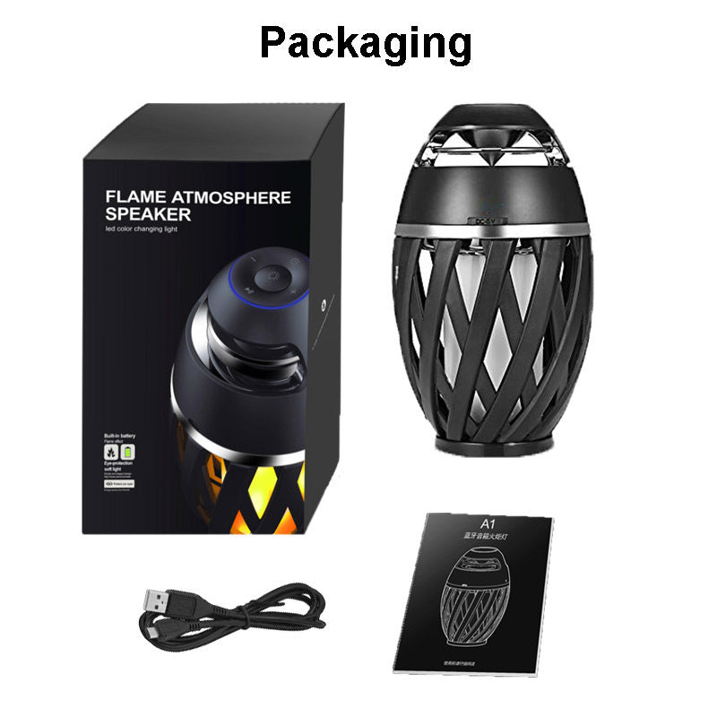The AeroFlare Flame Bluetooth Speaker Box